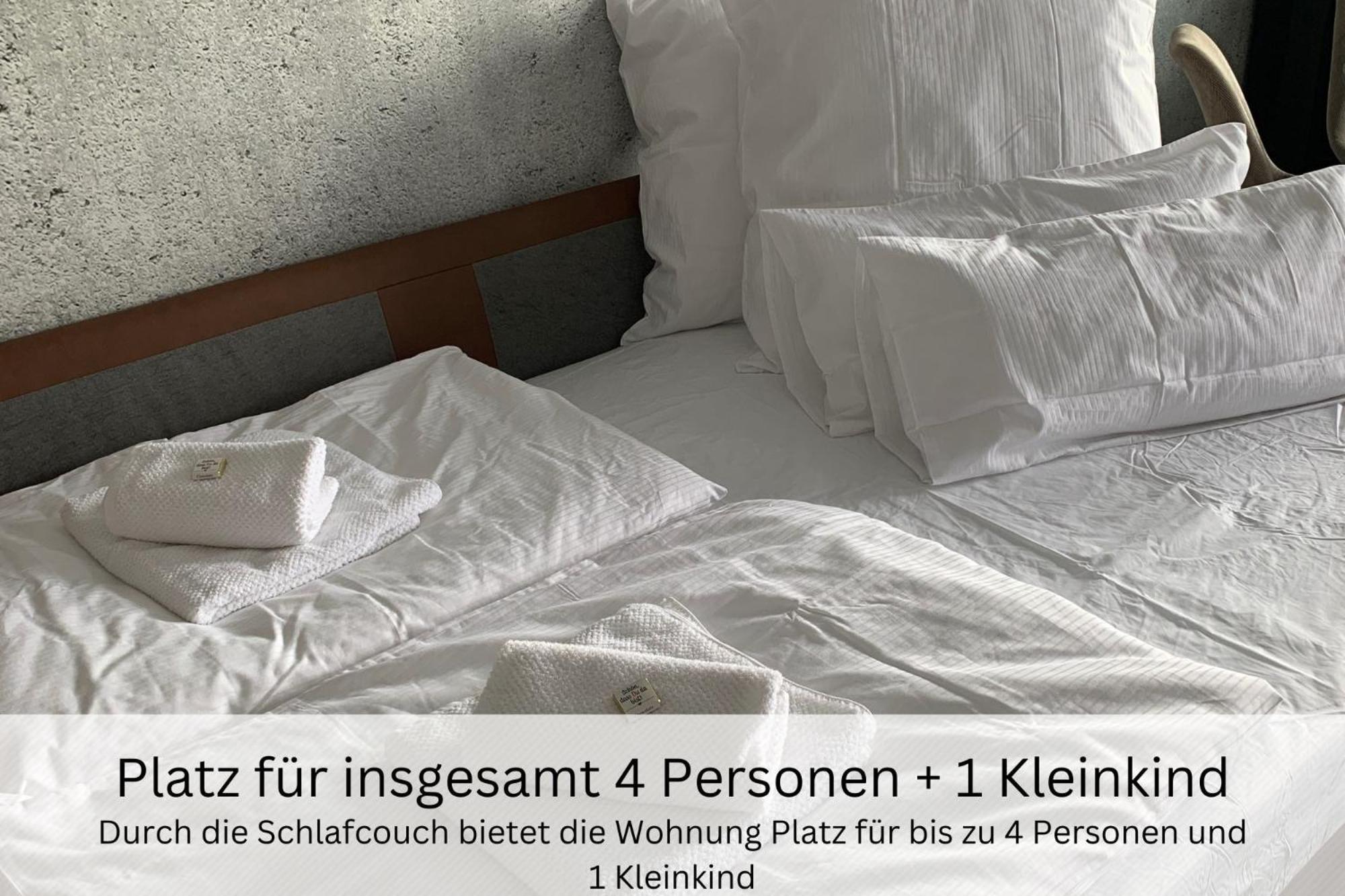 Appartamento Urban Jungle Industrial Parkplatz Balkon Business Dreieich Esterno foto